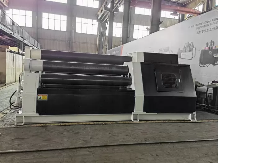 Четырехвалковый гидравлический вальцовочный станок STALEX W12-20x3000